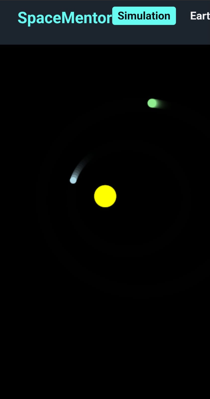 Space Mentor Simulation